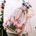 thumbnail image 2 of Sacos de Papá Noel con cordón para decoración del hogar, bolsa de regalo con diseño de Gnomo de Navidad, dulces, decoraciones para el árbol de Navidad, regalos de Año Nuevo 2023, 2024, 2 of 4