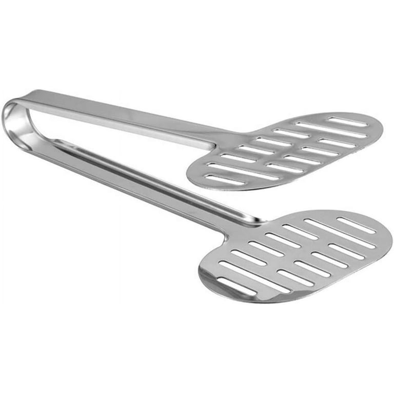 metal kitchen tongs Fish Spatula Tong Stainless Steel Food Clip Serving  Tongs