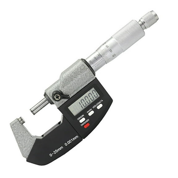 0-25Mm Micron Digital Outside Micrometer Electronic Micrometer Gauge 0.001Mm Digital Gauge Measuring Tools ,Easy to Use
