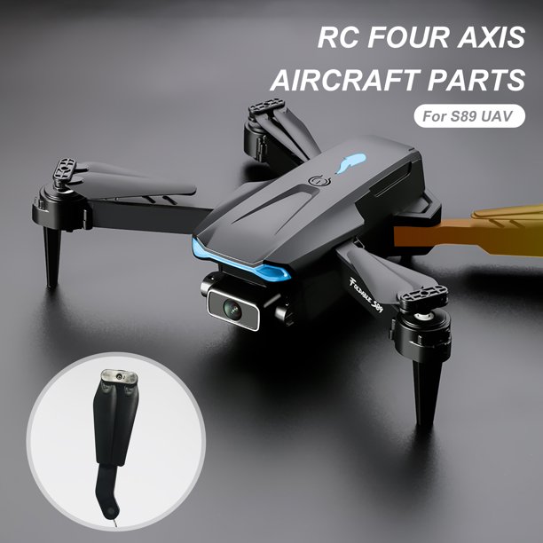 Brazos del eje del cuadricóptero RC Drone con hoja de hélice Ehuebsd del Motor para S89 Original negro