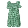thumbnail image 1 of Richie House Girls' Knit Dress&nbsp;with&nbsp;Elastic&nbsp;Pleats&nbsp;at&nbsp;Chest RH1961, 1 of 2