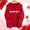 Red, variant on Avrnliq Womens Red Valentines Day Hoodie Fleece Cozy Sweatshirt with Heart Print | Soft Warm Romantic Gift for Her, Wife, Girlfriend | Casual Lounge Wear,Size 2XL