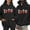 Black, variant on Valentine's Day Fashion Print Loose Hoodie (Men And Women) Hooded Women Pullover Ladies Sweatshirt Casual Womens Sweat Shirts plus Size French Tunic Sweatshirts Baggy Womens Lightweight Sweatshirt