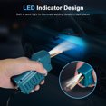 thumbnail image 3 of Handheld Plastics Welding Machine Portable Car Panel Crack Repairs Kit Thermal Cutting Hot Stapler Plastics Repairing Tool Set with 400PCS Stapling Nails, 3 of 7