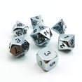 thumbnail image 1 of Juego de dados poliédricos Bescon Super Shiny Silver Metal BESCON DICE BESCON DICE, 1 of 5