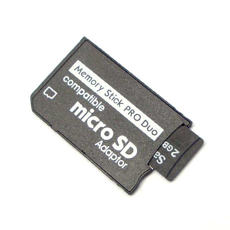 For PSP Card Memory Card Adapters SDHC Cards Adapter Micro SD/TF to MS PRO Duo 