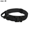 thumbnail image 2 of Collar de perro táctico, asa ajustable con correa para collar de entrenamiento militar y cierre de metal pesado, 2 of 5