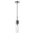 thumbnail image 1 of Henn&Hart 3" Nickel Metal/Glass Pendant, 1 of 10