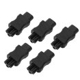 thumbnail image 1 of Conector Adaptador De Cable De Alimentación, Convertidor IEC320 C8 A C5, 2500 W, Duradero, 5 Piezas, Diseño Estándar De PVC De Cobre, Conexión Firme Para Computadora, 1 of 7