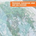 thumbnail image 6 of 8x20 FT Heavy Duty Clear Waterproof Tarps Outdoor Garden Rainproof Covering,Clear Vinyl Tarp with Grommets,Transparent Waterproof Tarpaulin for Covering Henhouse Porch Canopy Plant Camping, 6 of 8