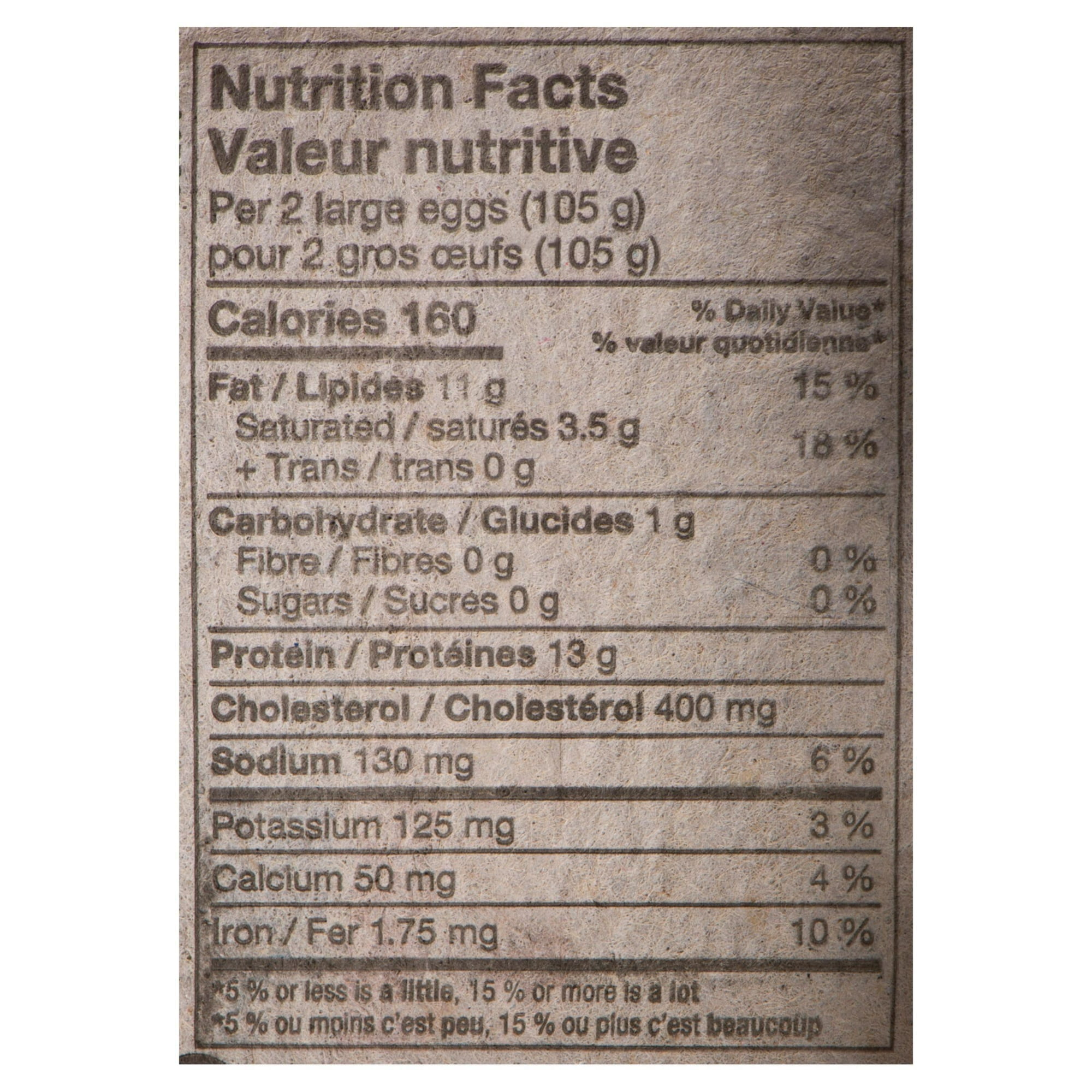 Burnbrae Farms 6 Pack Large White Eggs, 6 eggs / carton