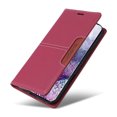 thumbnail image 6 of Compatible WIth Samsung Galaxy S20 FE Wallet Case,Magnetic Closure,Flip Folding Kickstand,With Card Slots,[RFID Blocking],With Shoulder Strap&Lanyard,PU Leather+TPU Shockproof Phone Case,Red, 6 of 9