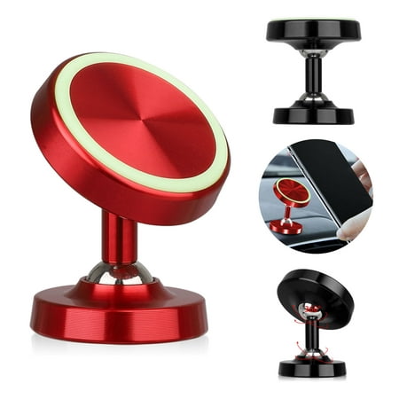 Phone Magnet car Mount, Super Strong Magnet Phone Holder for Car, 360° Rotation Universal Magnetic Mount for iPhone 11/11 Pro Xs Max Xr Xs X 8 7 Plus, Samsung LG Moto and