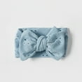 thumbnail image 4 of Coduop Baby Girls Headband Embroidery Hollow-Out Bowknot Kids Hair Band Newborn Elastic Hairbands, 4 of 4