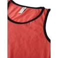 thumbnail image 3 of Hat and Beyond Basic Sportswear Sleeveless Athletic Muscle Jersey Tank Top with Contrast Binding, 3 of 6