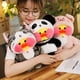 thumbnail image 4 of Muñeco de peluche de pato con ácido hialurónico convertido en pato con ácido hialurónico, regalo de cumpleaños, 4 of 6