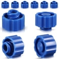 thumbnail image 1 of Tapones con punta de jeringa Tenare, 300 unidades, conector Luer, azul, 1 of 7