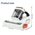 thumbnail image 4 of Bed Vacuum Cleaner Mattress Vacuum with Purple Light 8.5KPa Suction HEPA Filter LED Display Portable Deep Cleaner Handheld Cordless Dust Mite Vacuum Effectively Cleans Bedding, 4 of 7
