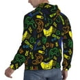 thumbnail image 6 of Wukai Game Play Print Men Hoodies Fleece Sweatshirts Long Sleeve Sweaters Pullover Fall Outfits Winter Clothes-4X-Large, 6 of 7