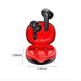 thumbnail image 3 of Wireless Earbuds, Hwkond Wireless Bluetooth Headphones With Charging Case,Fingerprint Control And Immersive Premium Sound Effect Smart Noise Reduction Sweat Proof Earphones, Red, Up to 60% Off, 3 of 9
