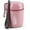 Pink, variant on Insulated Food Jar For Adult with Foldable Spoon, 16oz Hot Food Container for Lunch For School Office Picnic Travel