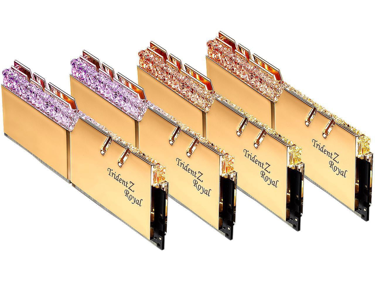 G.SKILL Trident Z Royal Series 32GB (4 x 8GB) 288-Pin RGB DDR4 