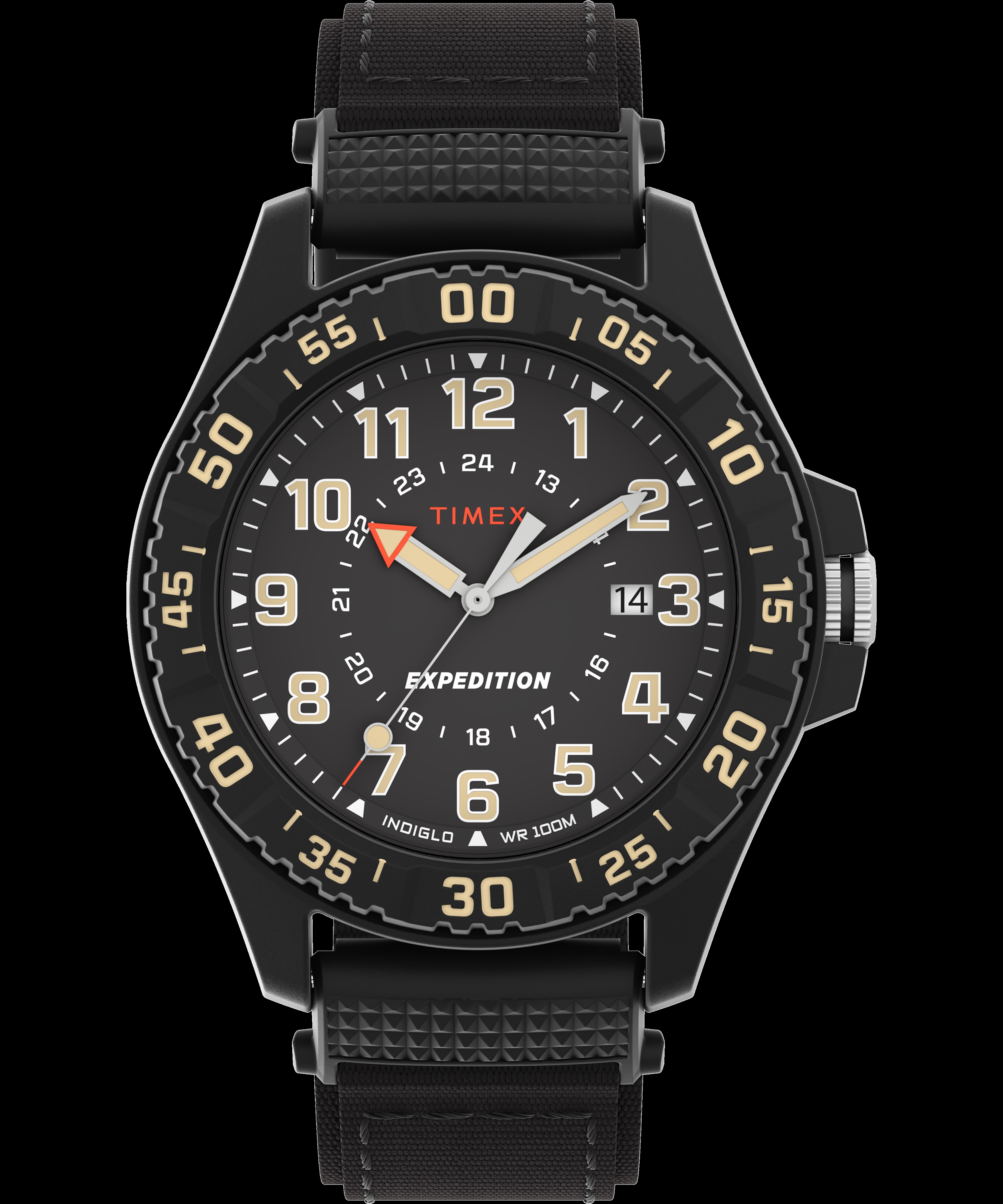 Timex Expedition Gallatin Orologio Da Uomo A Energia Solare, Cinturino Nylon, 45mm