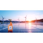 Miracle Spritz Solar Panel Cleaner - 32oz High-Efficiency Formula, Streak-Free, Protective Finish, Easy-to-Use, Cleans at Least 1900 ft