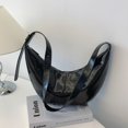 thumbnail image 3 of 10742 Bolso Cruzado Gran Capacidad para Mujer Bolso Masa Retro Nuevo Bolso Hombro para Mujer Bolso Masa Con Textura Cuero Suave (negro), 3 of 9