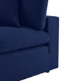 thumbnail image 5 of Modular Lounge Sectional Deep Sofa Chair Set, Sunbrella, Blue Navy, Fabric, Modern Contemporary, Outdoor Patio Balcony Cafe Bistro Garden Furniture Hotel Hospitality, 5 of 11