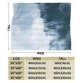 UltraSoft Micro Fleece Blanket,Forest Nature Fairyland Enthereal Mist
