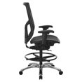 thumbnail image 4 of Scranton & Co ProGrid Mesh Back Drafting Chair with Black Mesh Seat, 4 of 11