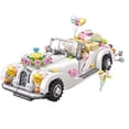 thumbnail image 1 of MesaSe Mini DIY Assemble Block Toy Figure Groom Bride Wedding Car Bricks Flower Building Blocks Special Model Set Toys for Children, 1 of 6