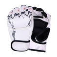 thumbnail image 1 of Guantes de Mma, guantes de Kickboxing, medio con muñequera ajustable, guantes de lucha de boxeo, guantes de artes marciales para Sparring, 1 of 8