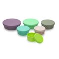 thumbnail image 2 of Melii Stacking & Nesting Containers with Silicone Lids for Kids and Adults - 12 Pieces, 2 of 6