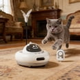 thumbnail image 5 of Interactive Smart Cat Automatic Food Dispensing Remote Control Toy For Indoor Play And Exercise(White-15.5Cm), 5 of 8