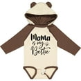 thumbnail image 3 of Inktastic Mama is My Bestie Boys or Girls Long Sleeve Baby Bodysuit, 3 of 5