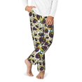 thumbnail image 2 of Yiaed Happy Skeleton Print Teenagers' Lounge Pants, Loose PJ Bottoms, Long Pajama Pants for Men-Small, 2 of 6