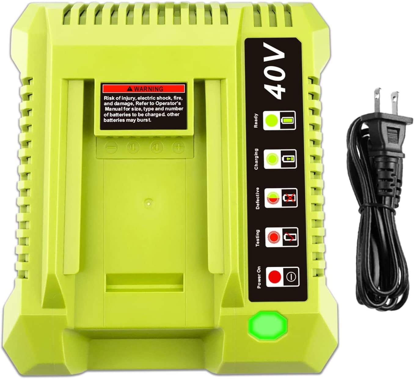 Hart 40v Battery Charger Hipoke 40V Charger For Ryobi Batteries