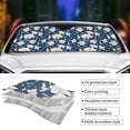 thumbnail image 4 of Kdxio Lilies Flowers Print Front Windshield Sun Shade,Folding Auto Sunshade for Car Truck SUV-Medium, 4 of 7