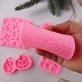 thumbnail image 3 of Toystoory 7 piezas de moldes de silicona para hornear antiadherentes formas de calabaza Halloween pastel resistente al calor Fondant Chocolate DIY Herramientas y accesorios para hornear Toystoory HA008300-00, 3 of 6