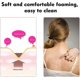 thumbnail image 3 of Silicone Back Scrubber, Bath Shower Silicone Body Massage Brush Silicone Bath Towel Exfoliating Body Brush Belt, Cleaning Shower Strap, Double-Sided W, 3 of 5