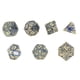 thumbnail image 5 of 7 Piezas de Juego de Dados Poliédricos de Metal Sólido Grabado con Patrón de Laberinto Juegos de Rol Juegos de Fiesta de Dados Juego de Mesa de Metal para el Hogar ANGGREK  Otros, 5 of 8