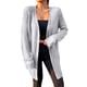 thumbnail image 4 of Pntutb moda mujer manga larga cárdigan sólido otoño Casual abrigo blusa top Pntutb Pntutb-5842, 4 of 8