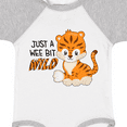 thumbnail image 4 of Inktastic Just a Wee Bit Wild Cute Tiger Cub Boys or Girls Baby Bodysuit, 4 of 5
