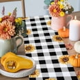 thumbnail image 4 of Pumpkin Sunflower Table Runner, Autumn Thanksgiving Kitchen Dining Table Decoration for Home Party Decor 13x108 Inches, 4 of 9