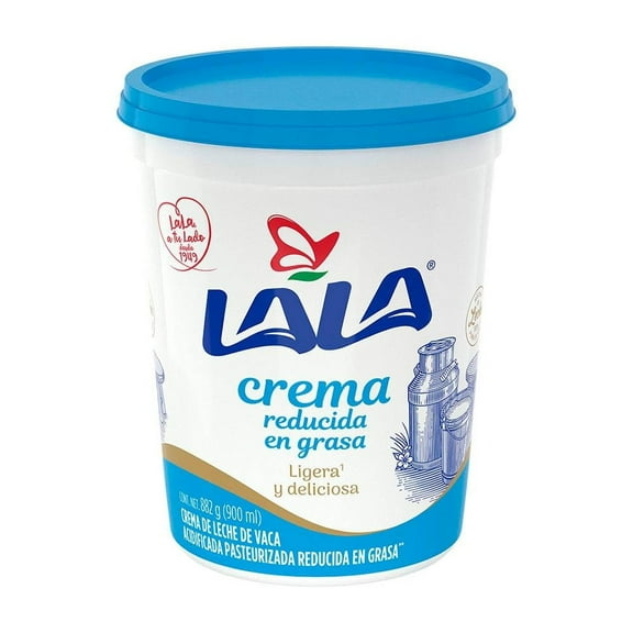 Crema ácida Lala light  900 ml