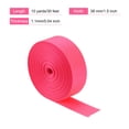 thumbnail image 2 of Unique Bargains Sangle Plate en Nylon 1.5 Pouces 10 Yards Néon Rouge pour Sac à Dos, Bagage-Rack, 2 of 7