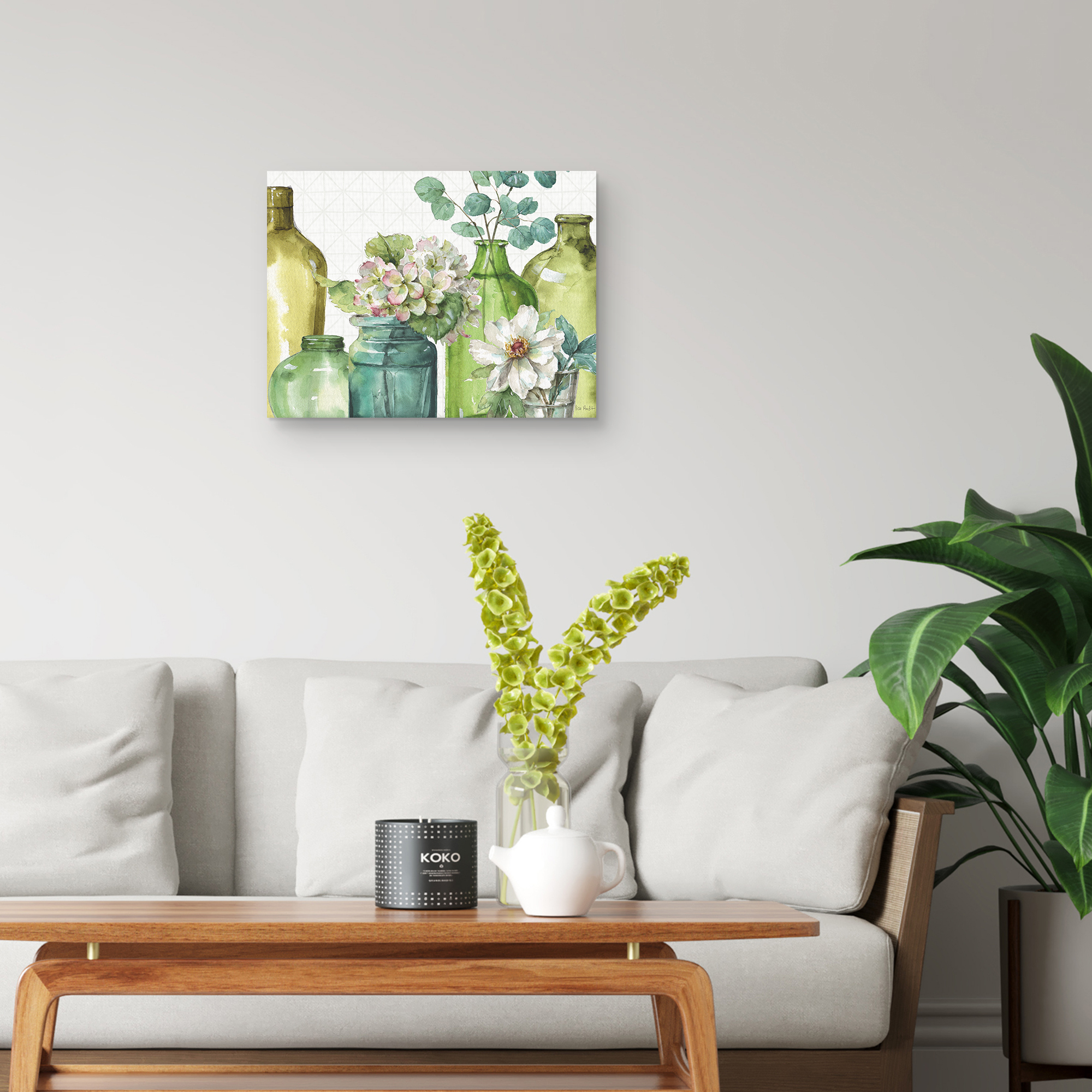 Mixed Greens XLIX by Lisa Audit Canvas Art Print