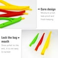 thumbnail image 5 of Woeilo Handy Plastic Bag Sealer Stick, Portable Sealing Clips with Handle, Reusable Bag Clips, Pack of 9, Keep Your Food esh and Organized, 3(S)+3(M)+3(L), Random Color, 5 of 5